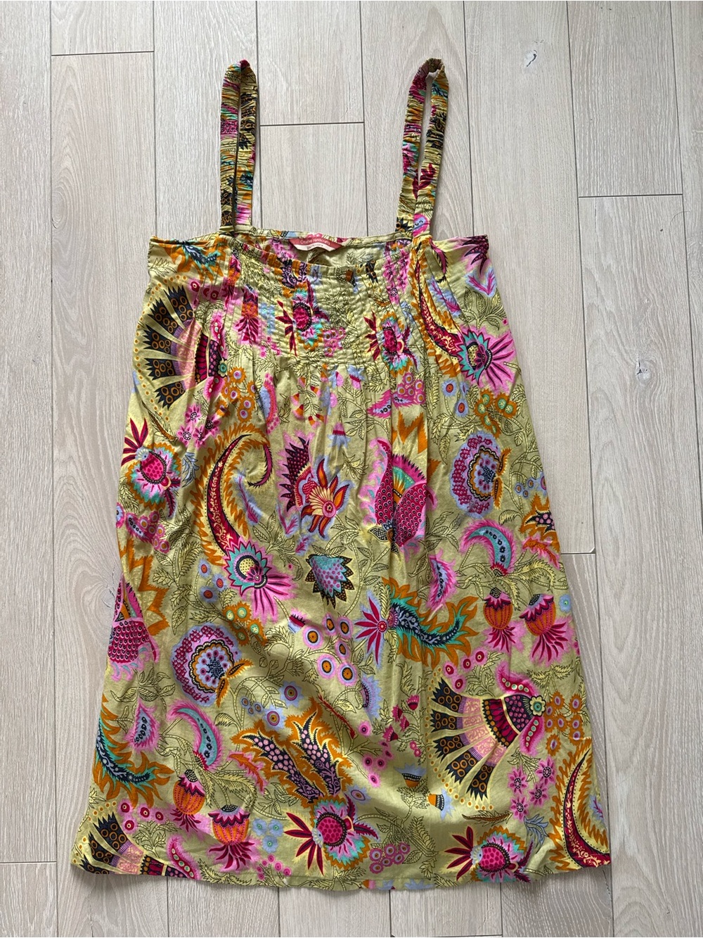Y2K Boho Creative Handicrafts Floral Print Dress Women’s